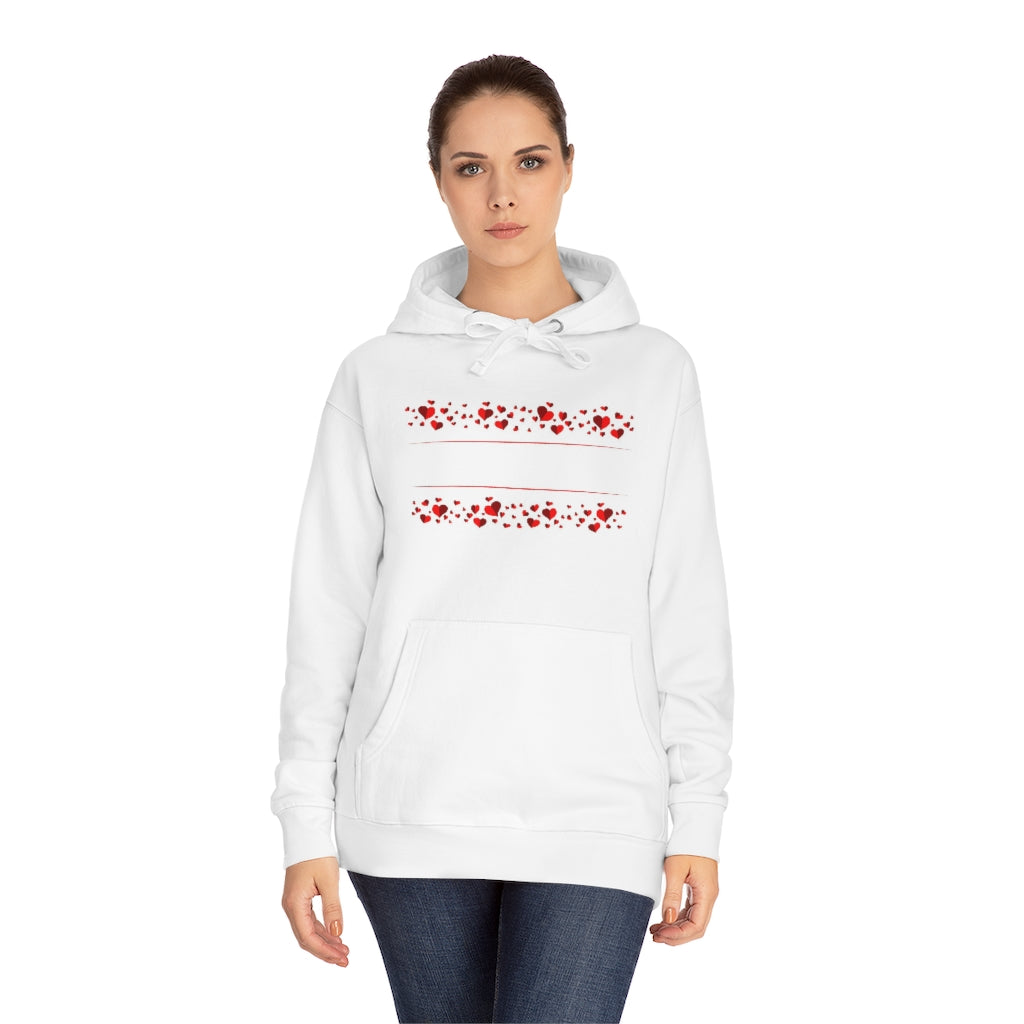 Happy Valentine's Day Unisex Fleece Hoodie