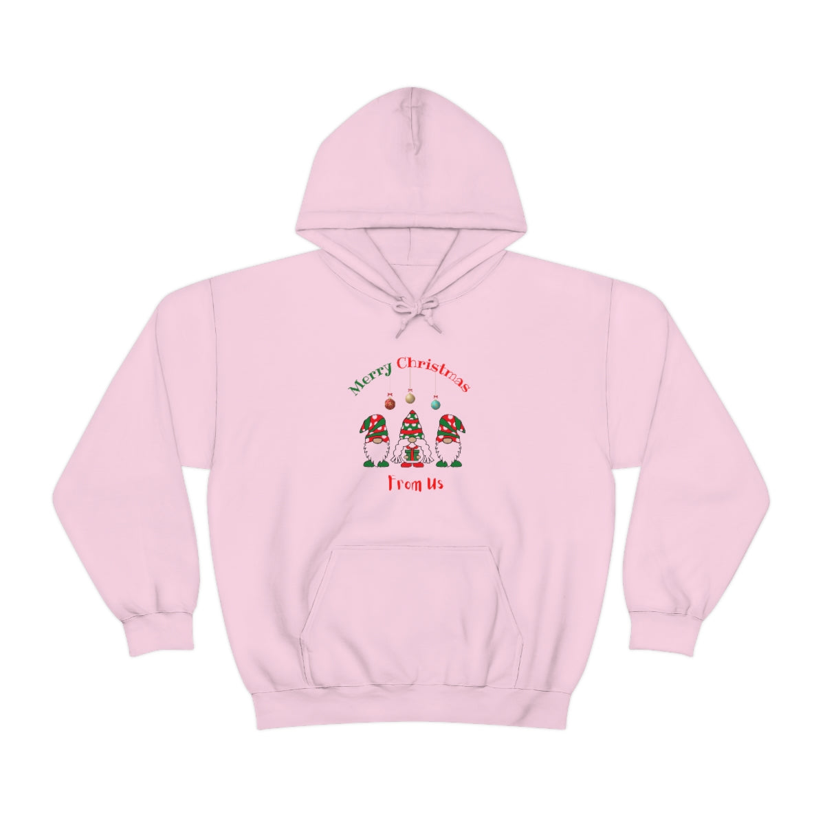 Gnomes Merry Christmas  Unisex Heavy Blend™ Hooded Sweatshirt