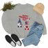 Happy President's Day Gnome Unisex Heavy Blend™ Crewneck Sweatshirt