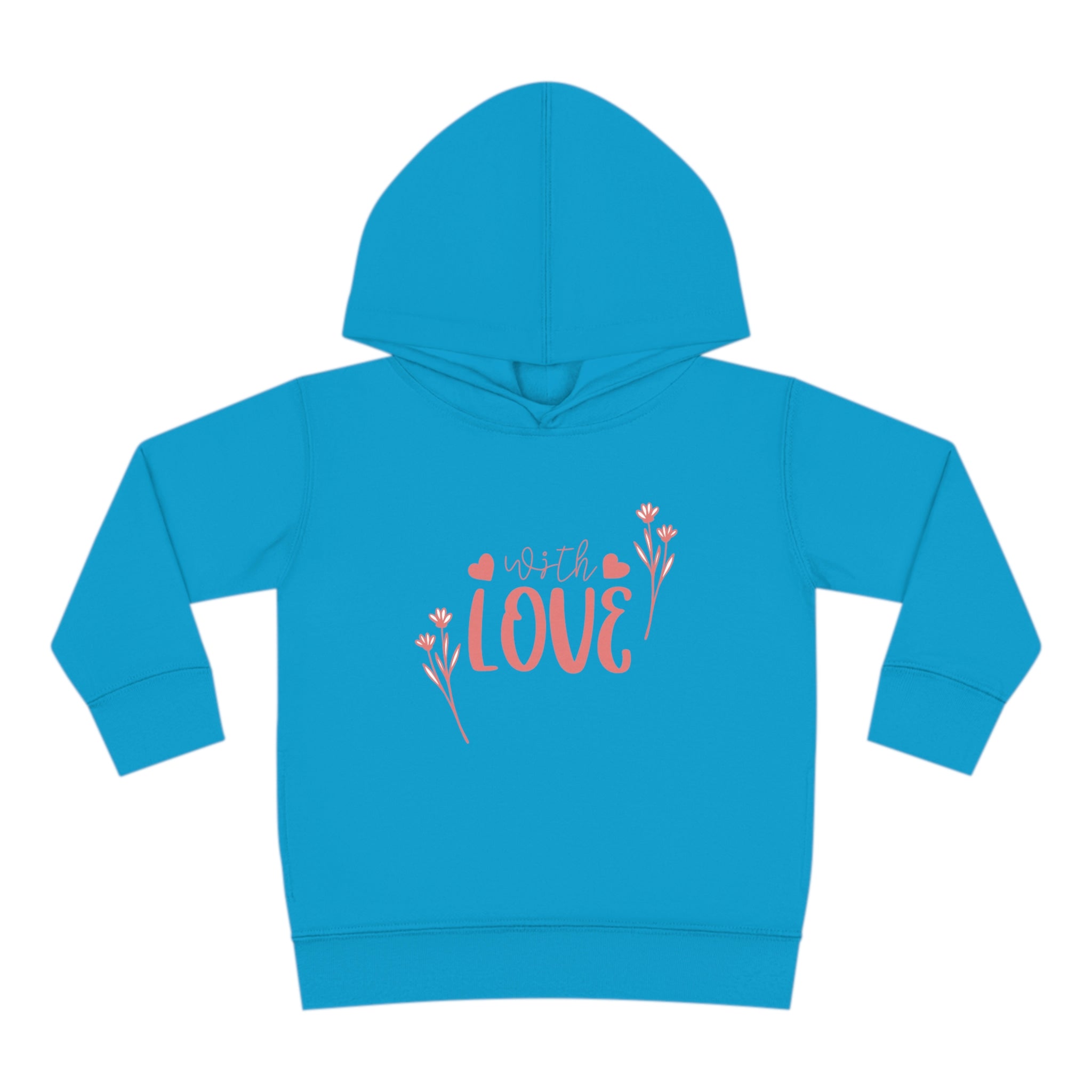 With Love Toddler Pullover Fleece Hoodie