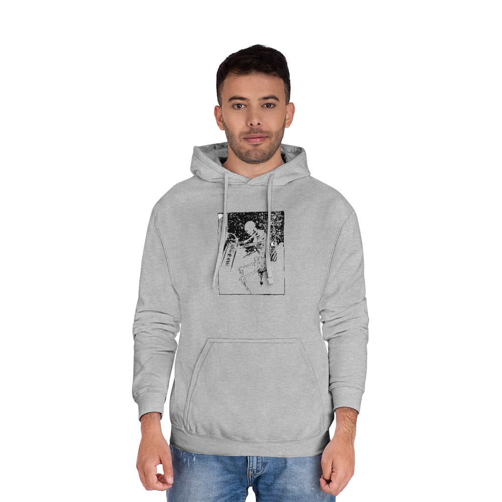 Piano Player Unisex Fleece Pullover Hoodie