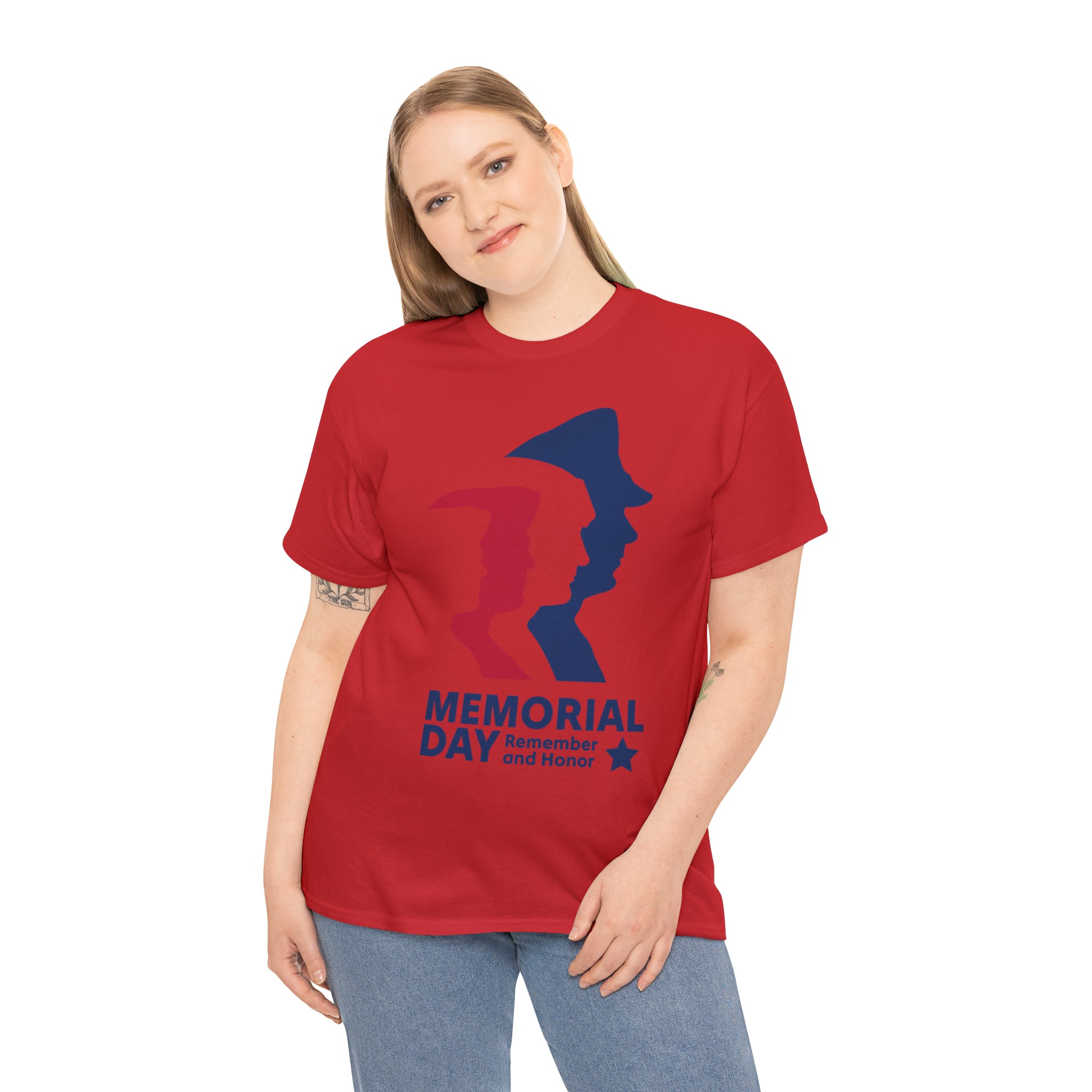 Memorial Day Heroes Unisex Heavy Cotton Tee