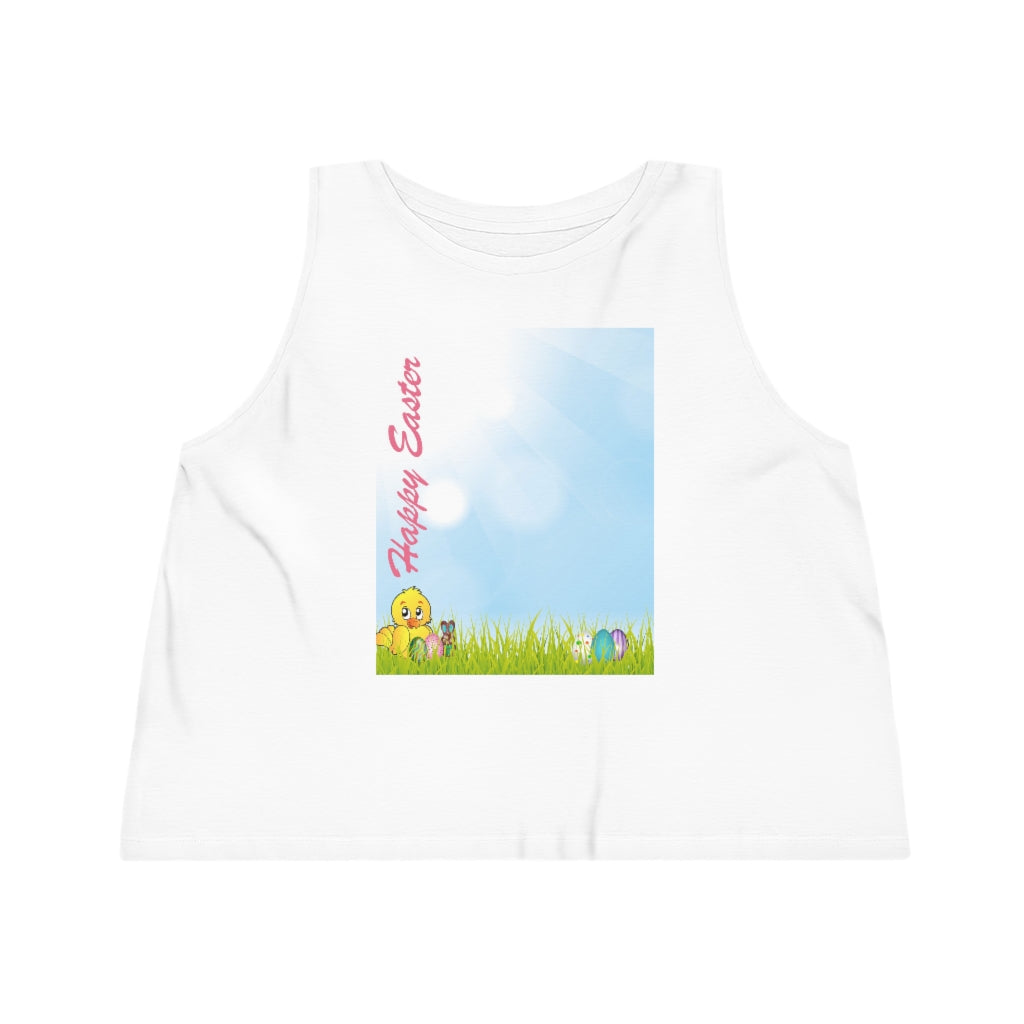 The Happy Valentine's Day Women's Dancer Cropped Tank Top