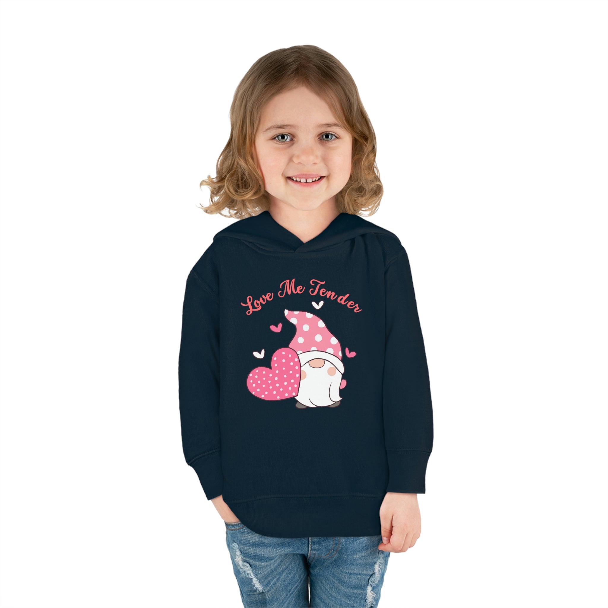 Love Me Tender Toddler Pullover Fleece Hoodie