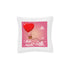 Happy Valentine's Day Square Pillow - White Back