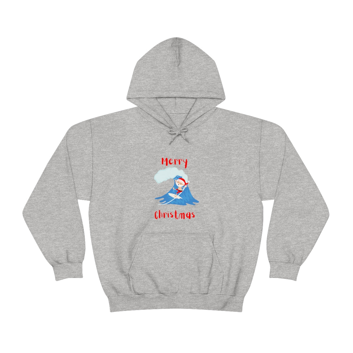 Surfing Santa Unisex Heavy Blend™ Hooded Sweatshirt