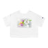 Happy Easter Champion Women's Heritage Cropped T-Shirt