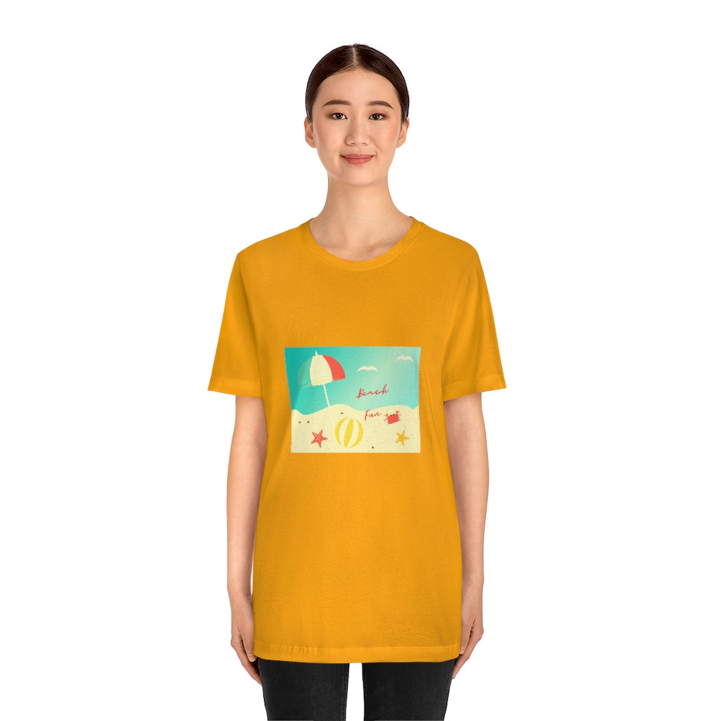 Beach Fun Unisex Jersey Short Sleeve Tee