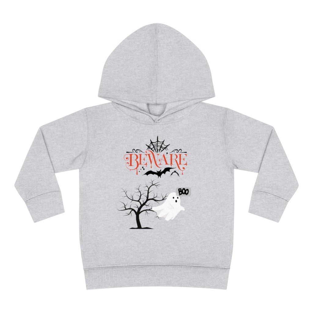 Beware Boo Toddler Pullover Fleece Hoodie