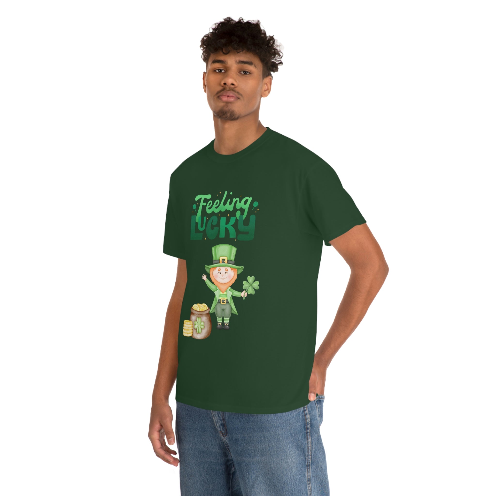 Feeling Lucky Unisex Heavy Cotton Tee