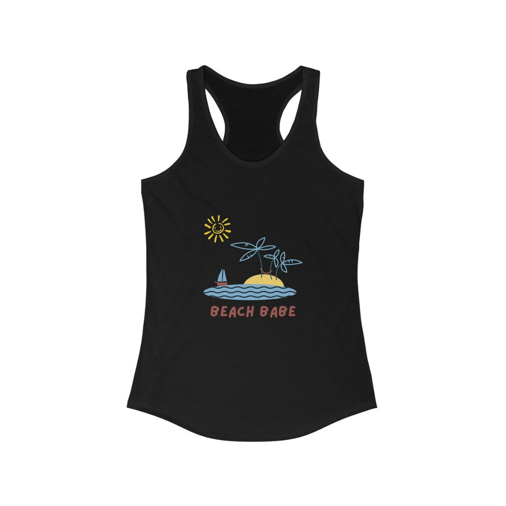 Beach Babe Women's Ideal Racerback Tank