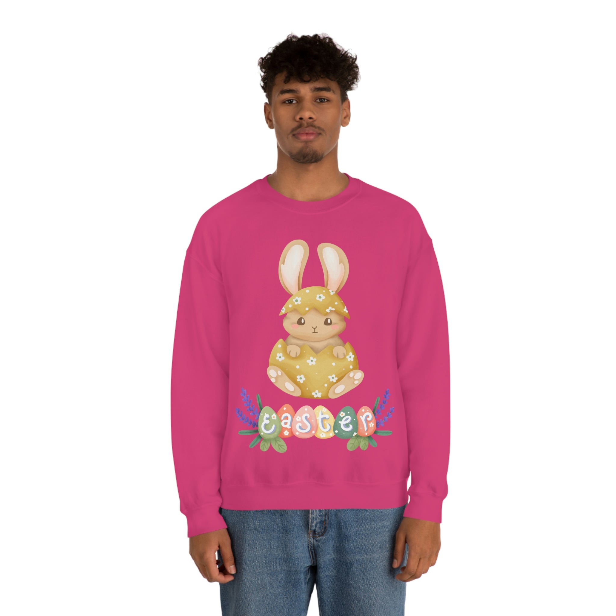 Easter Hunt Is On Unisex Heavy Blend™ Crewneck Sweatshirt