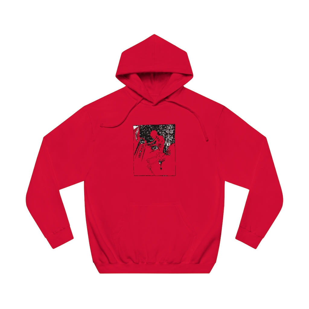 Piano Player Unisex Fleece Pullover Hoodie