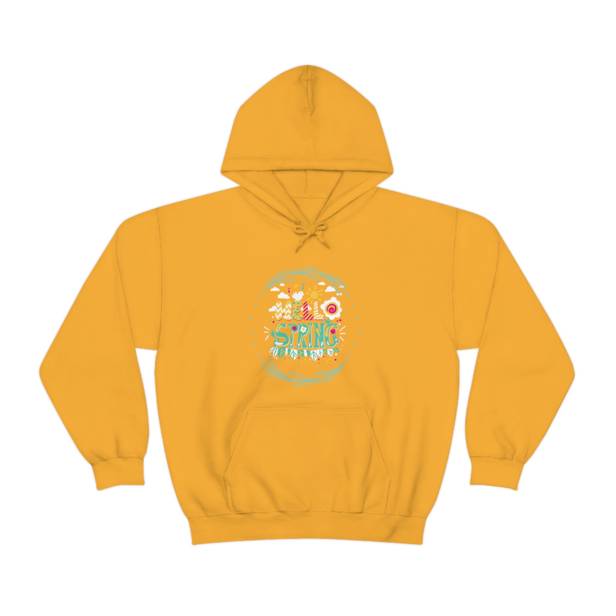 Hello Spring Unisex Heavy Blend™ Hooded Sweatshirt