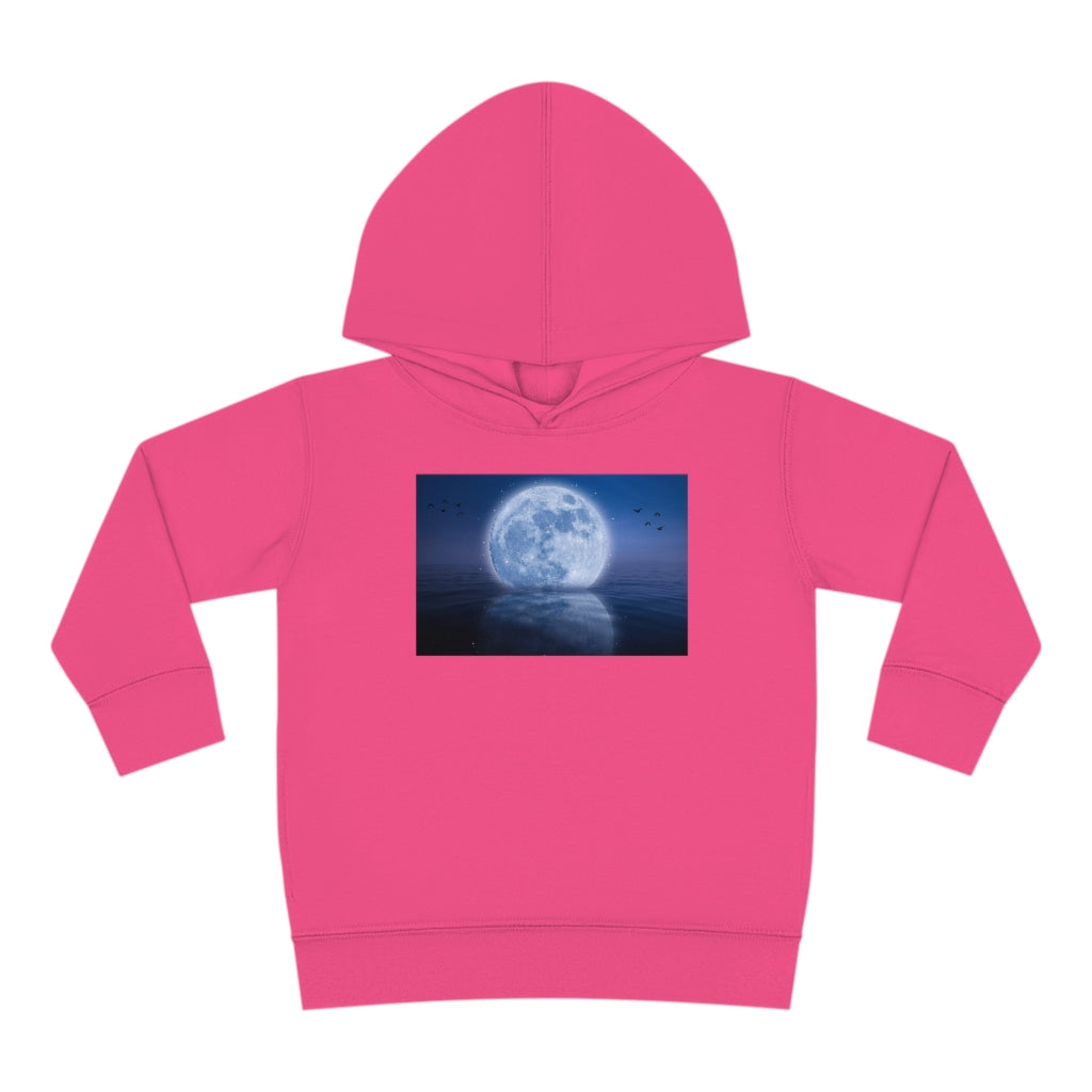 Mystical Moon Toddler Pullover Fleece Hoodie