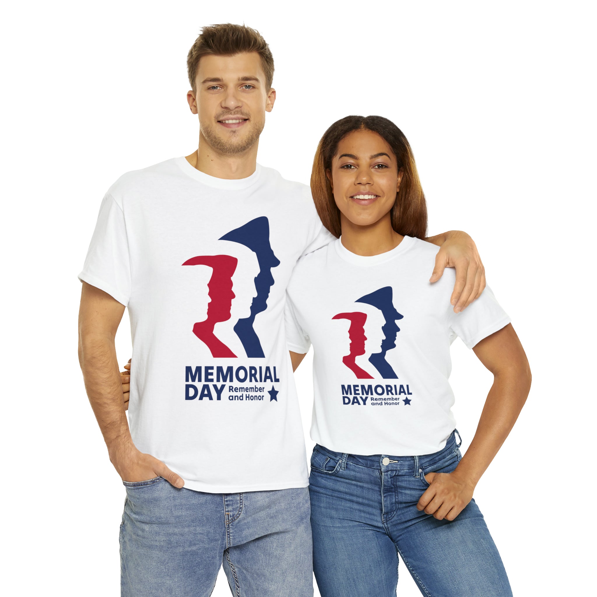 Memorial Day Heroes Unisex Heavy Cotton Tee